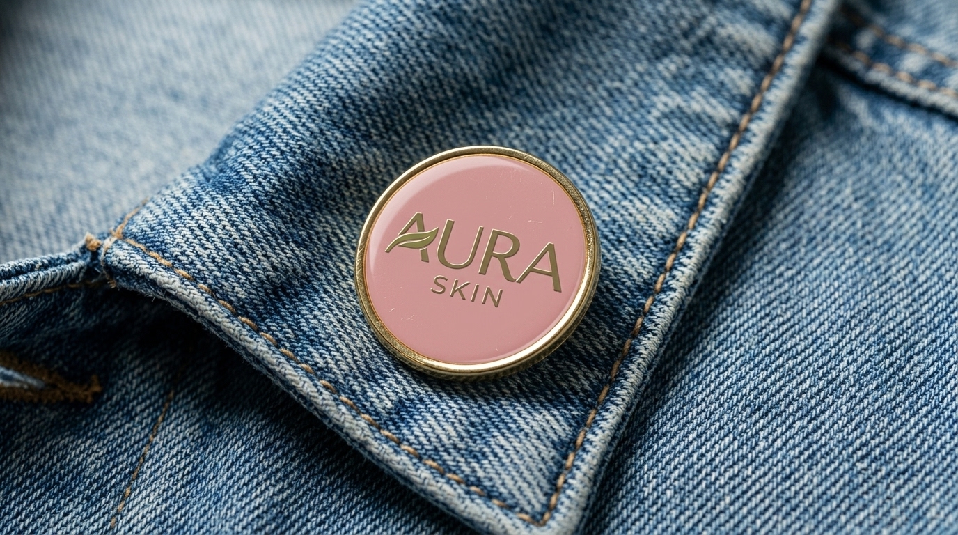 Aura Pin Mockup
