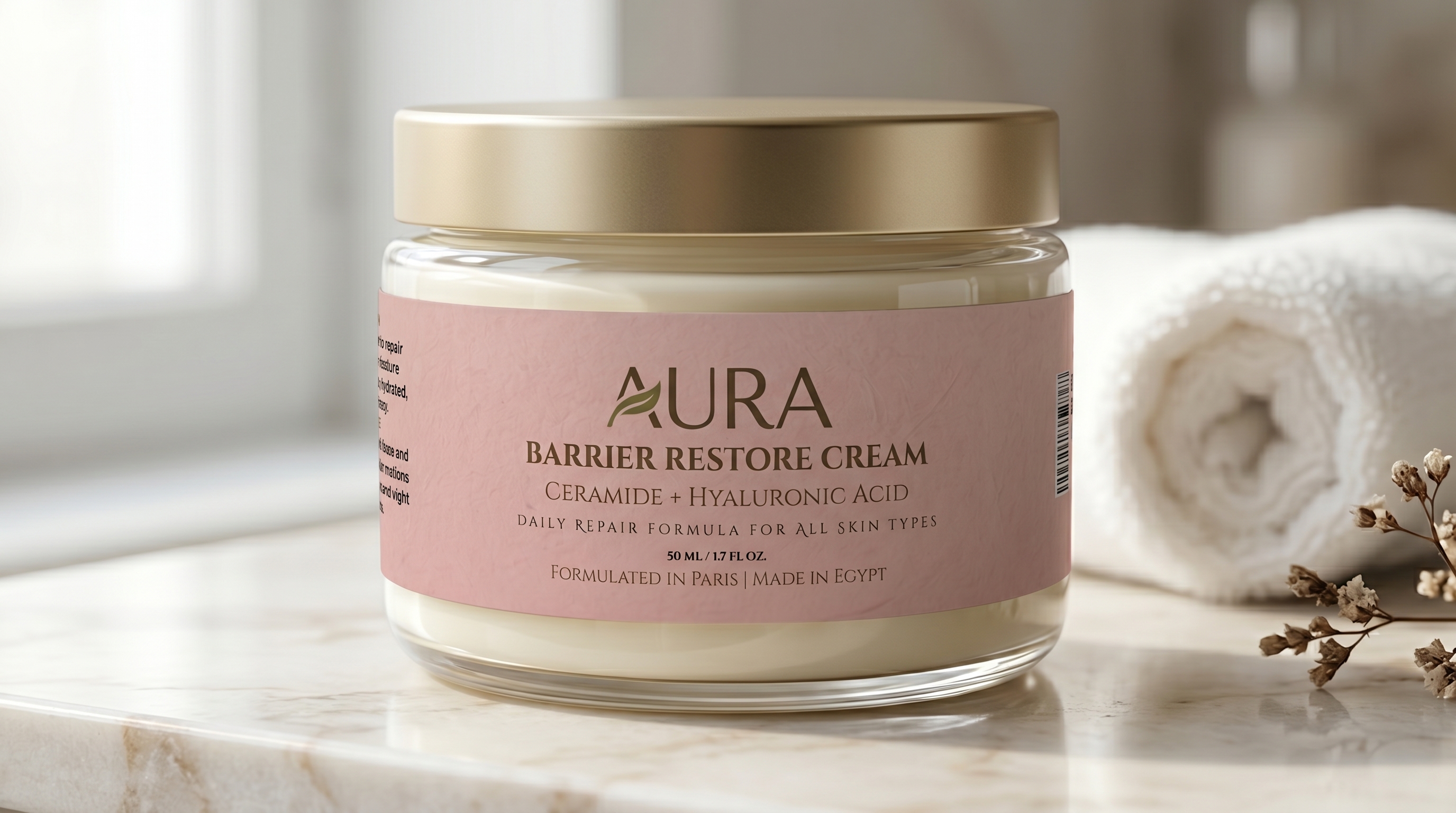 Aura Cosmetics Brand Identity
